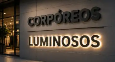 Letreros Corpóreos y Luminosos